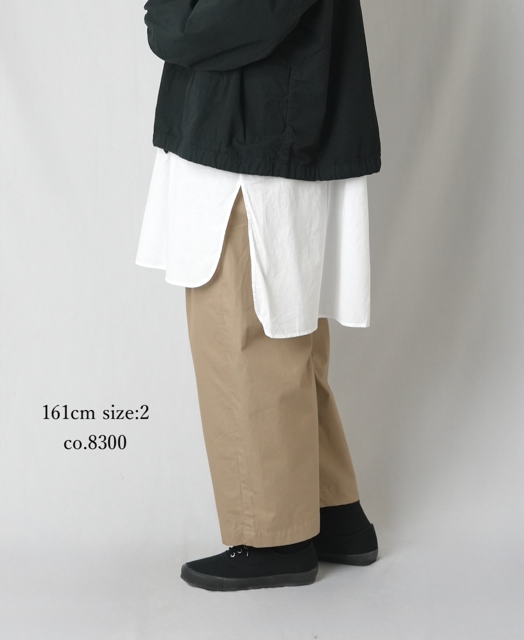 ●GNMDS2501CW(パンツ) COTTON DYED WEATHER 2TUCK TAPERED EASY PANTS