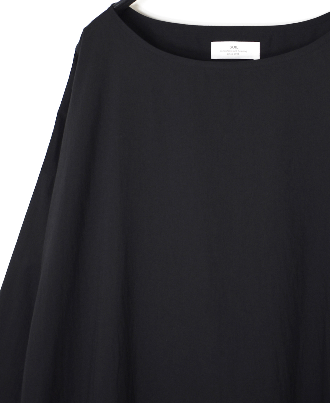 NSL26003(ワンピース) 60s CAMBRIC PLAIN CREW-NECK BACK SIDE GATHERED DRESS