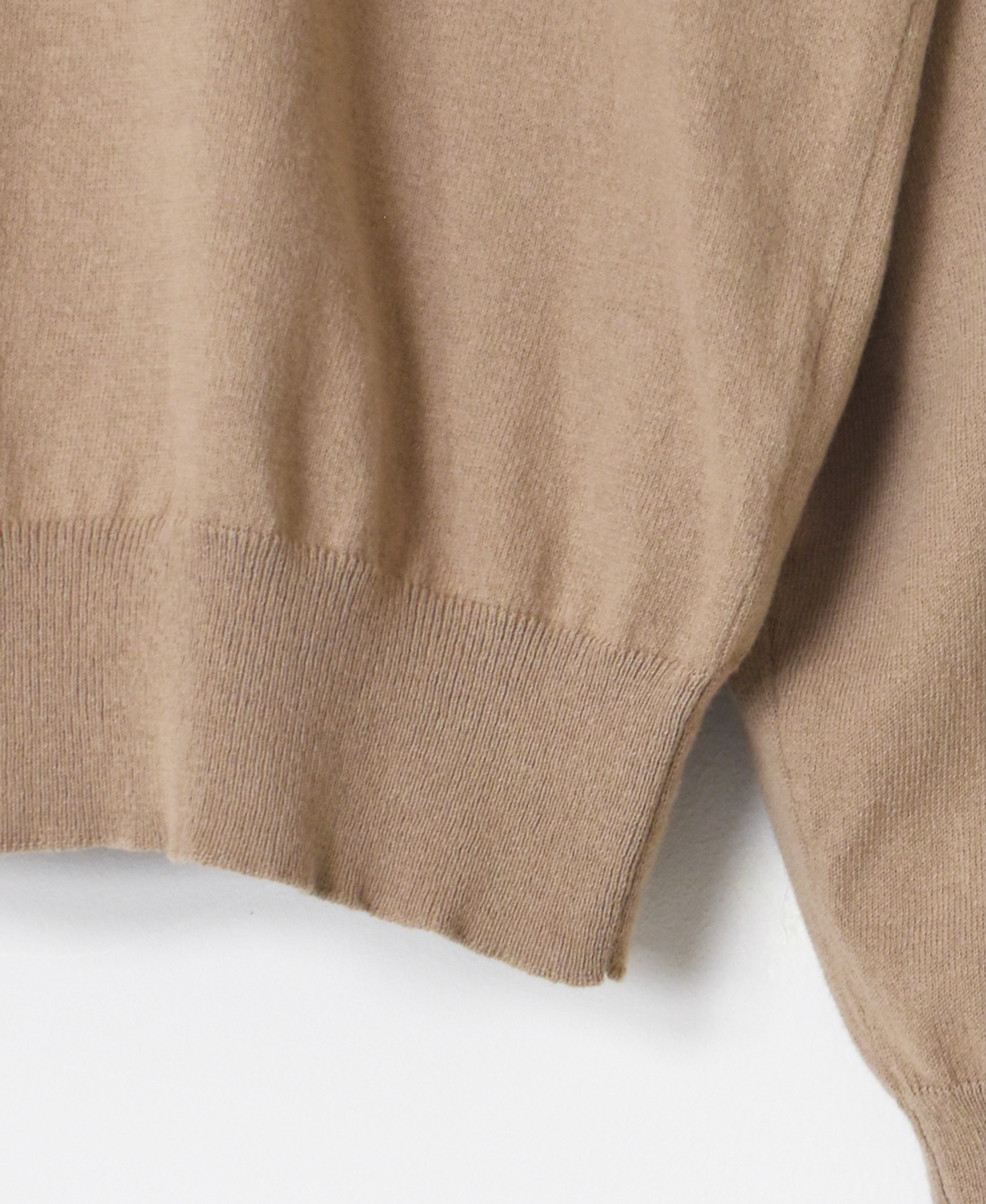 NNSL26012(カーディガン) 14GG 1PLY HIGH TWIST COTTON CREW-NECK CARDIGAN