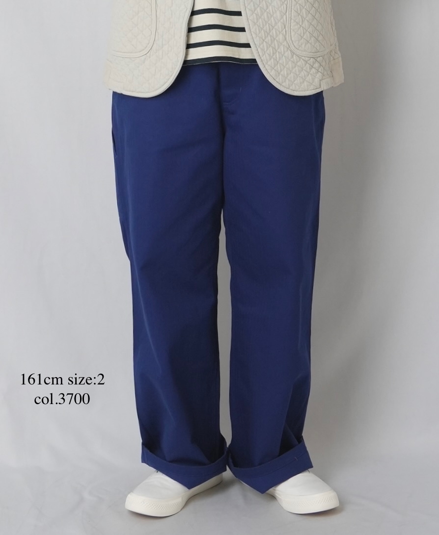 GNAM2551(パンツ) ORGANIC COTTON HERRINGBONE WORK PANTS