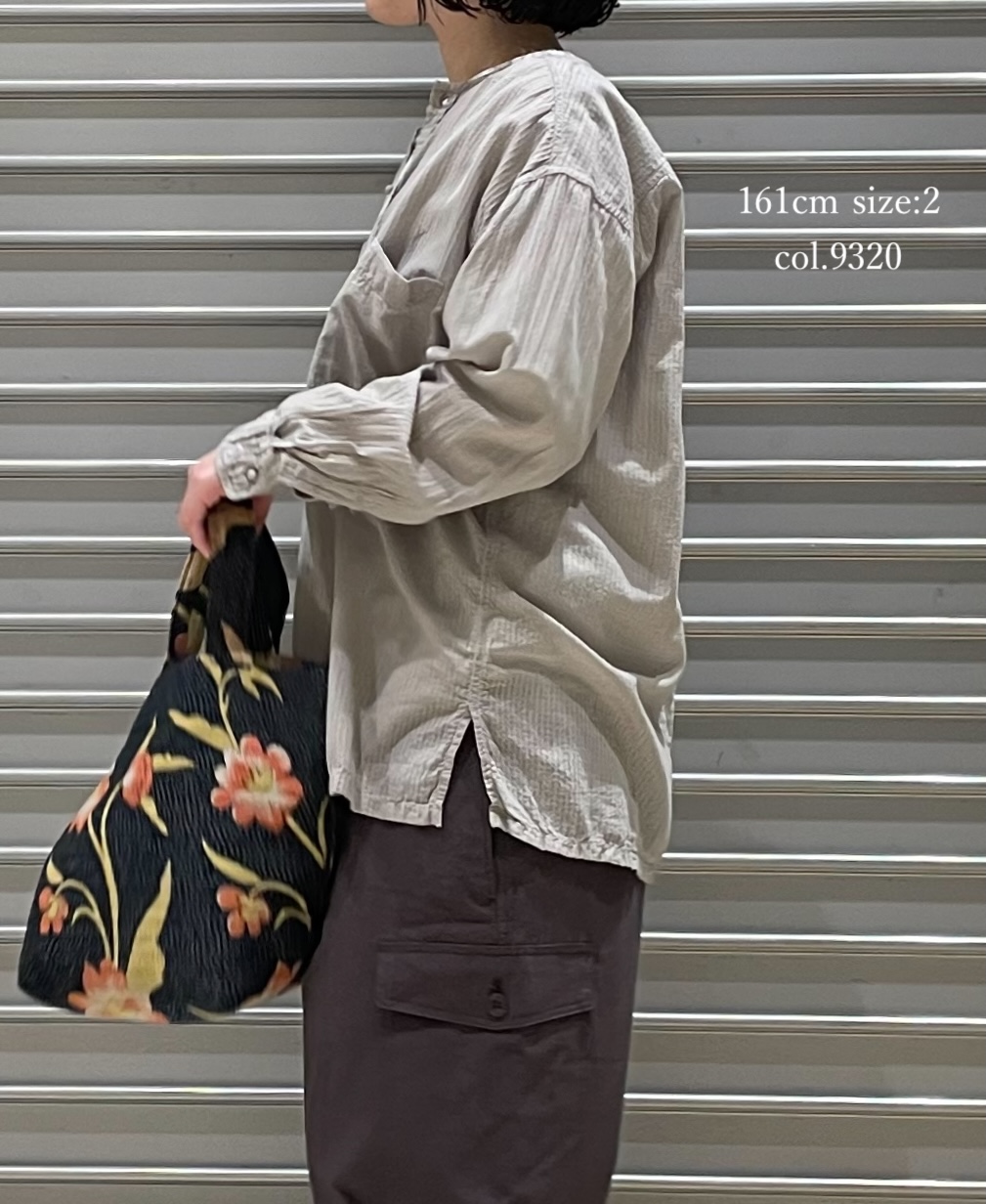 MDSH2601BD(シャツ) 80s ORGANIC COTTON(BIG CHECK×SMALL CHECK)OVERDYE(BALL BUTTON) PULLOVER SHIRT