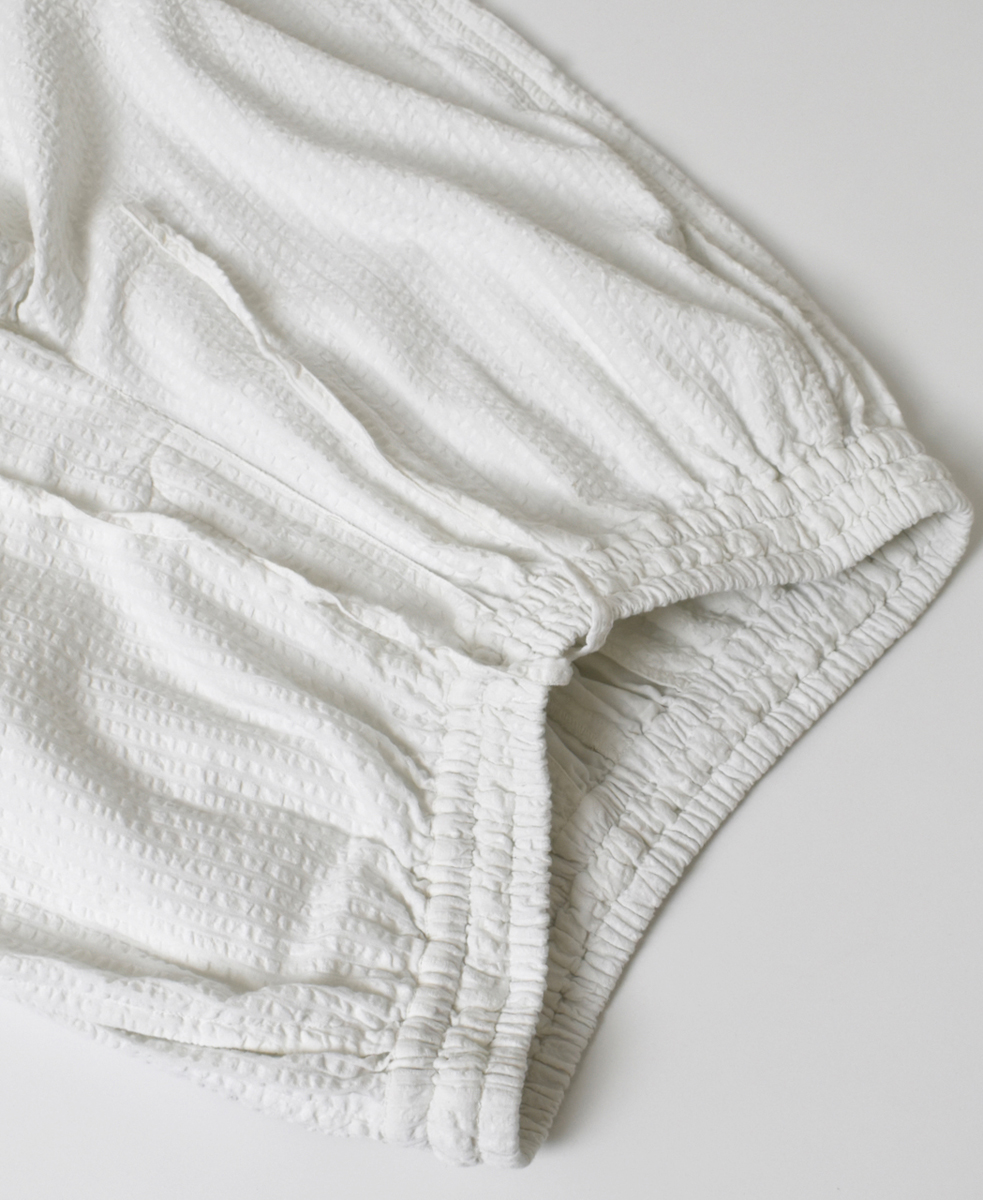 NVL2503SPD(パンツ) SEERSUCKER PLAIN OVERDYE EASY PANTS