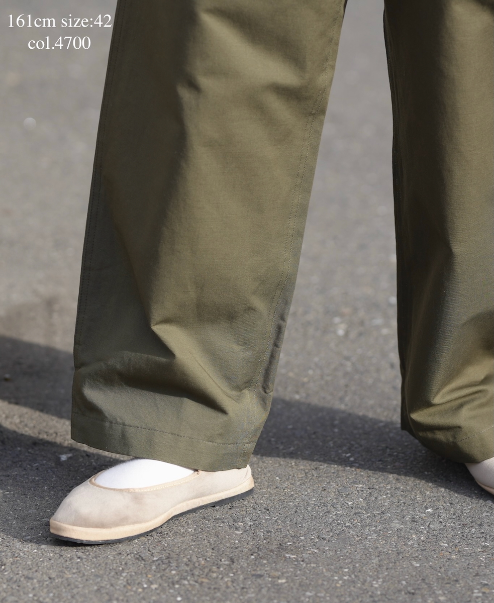 GNHT2451CL(パンツ) COTTON/LINEN KERSEY BAKER PANTS