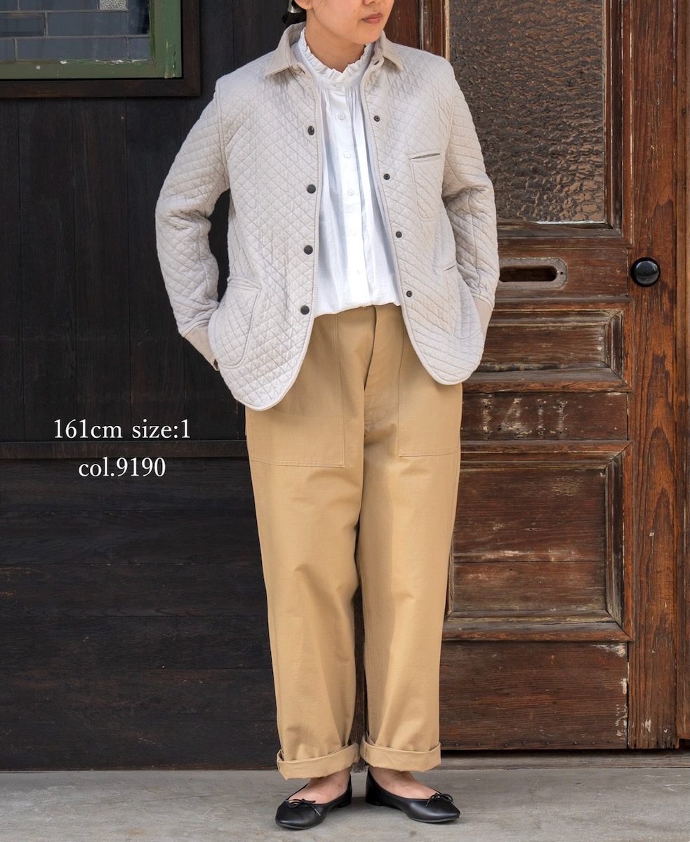 NAM0202BP(ジャケット) COTTON QUILT SHIRTS COLLAR JACKET