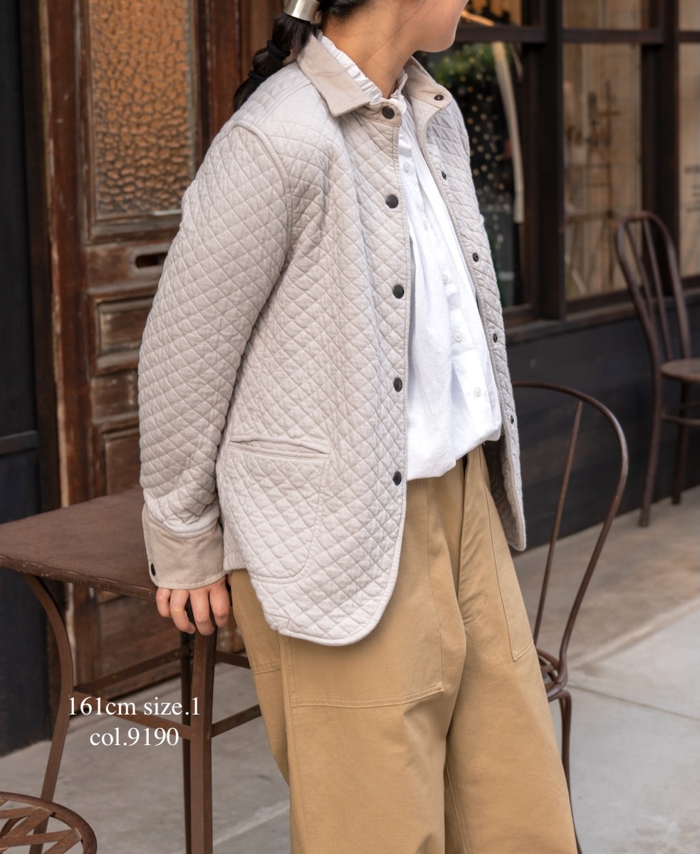 NAM0202BP(ジャケット) COTTON QUILT SHIRTS COLLAR JACKET