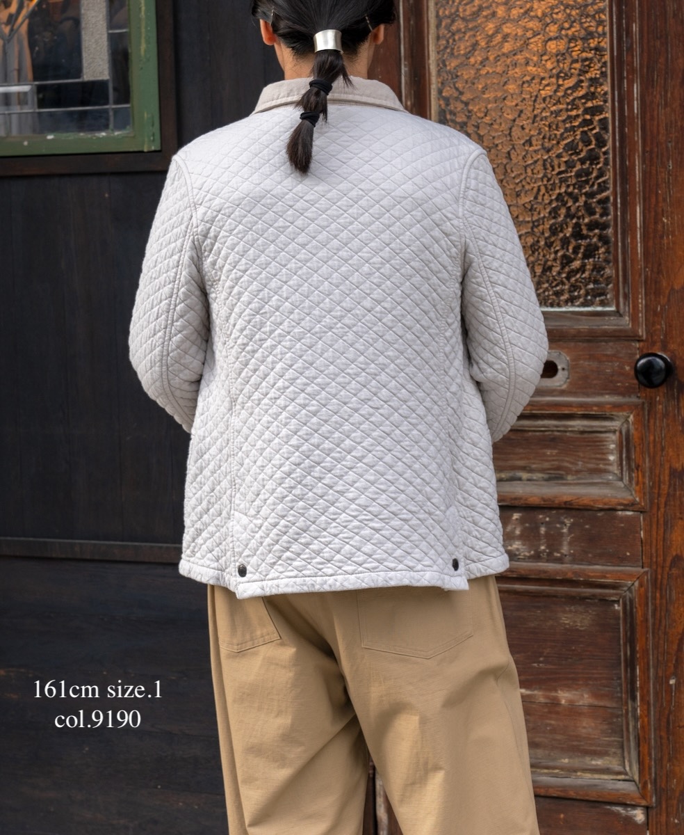 NAM0202BP(ジャケット) COTTON QUILT SHIRTS COLLAR JACKET
