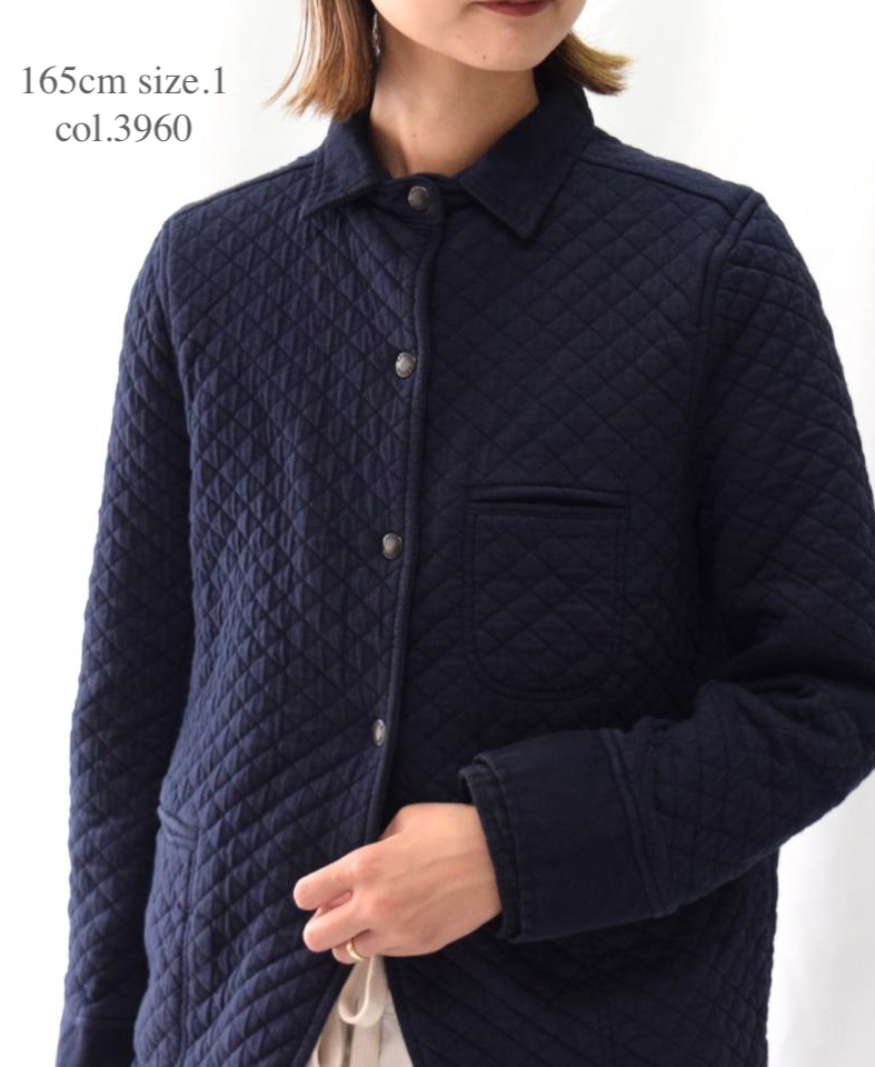 NAM0202BP(ジャケット) COTTON QUILT SHIRTS COLLAR JACKET