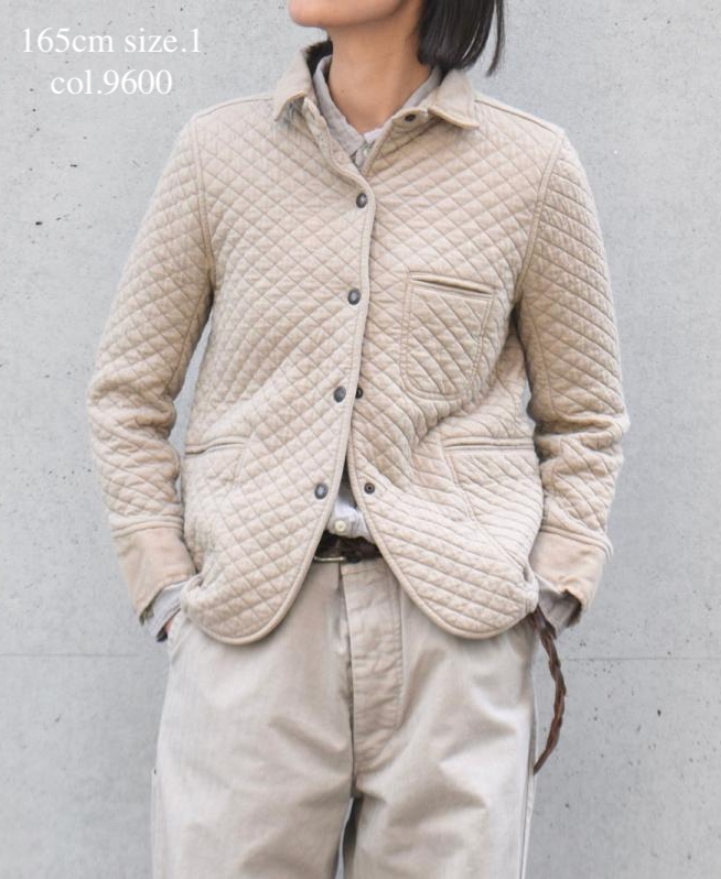 NAM0202BP(ジャケット) COTTON QUILT SHIRTS COLLAR JACKET