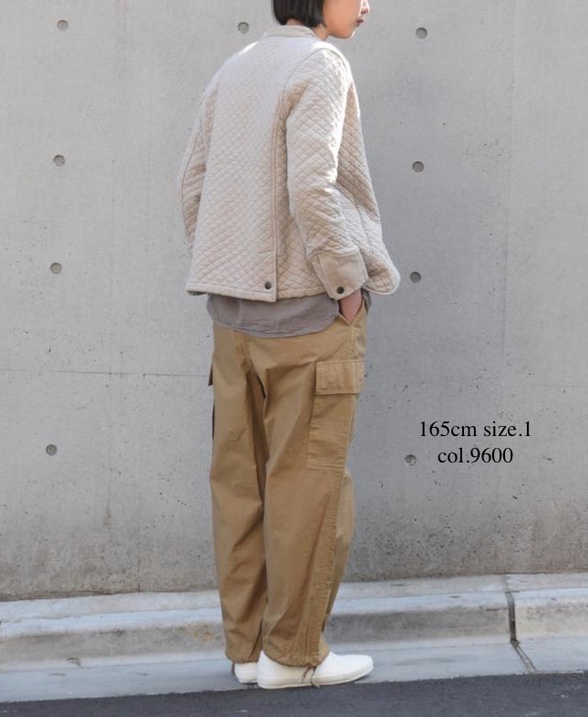 NAM2101 (ジャケット) COTTON QUILT STAND COLLAR JACKET