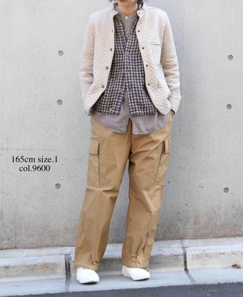 NAM2101 (ジャケット) COTTON QUILT STAND COLLAR JACKET