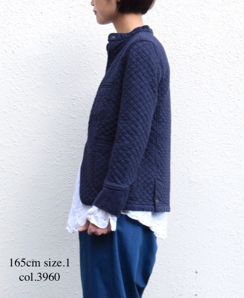 NAM2101 (ジャケット) COTTON QUILT STAND COLLAR JACKET