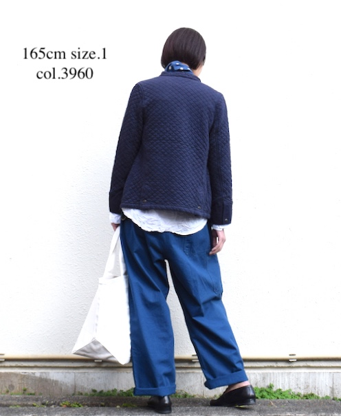 NAM2101 (ジャケット) COTTON QUILT STAND COLLAR JACKET