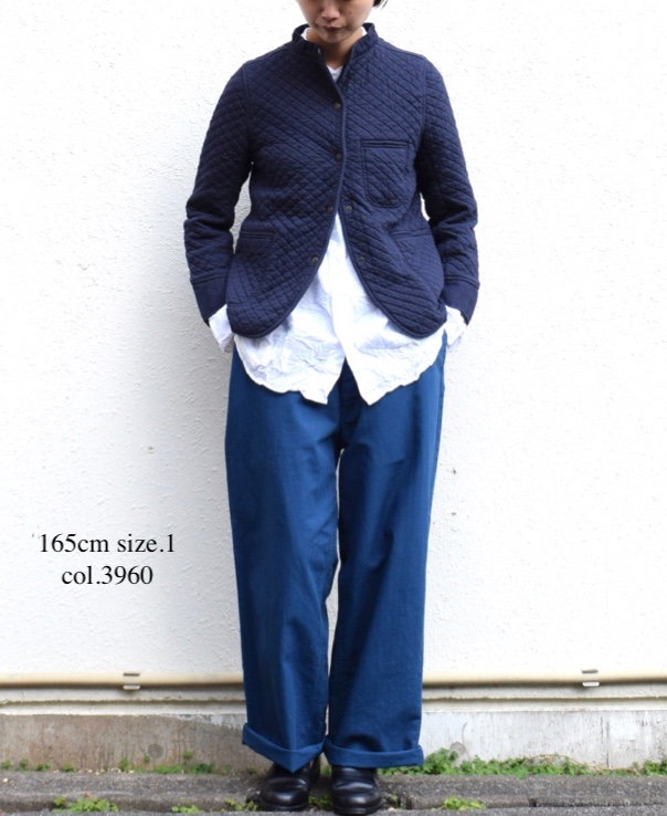 NAM2101 (ジャケット) COTTON QUILT STAND COLLAR JACKET