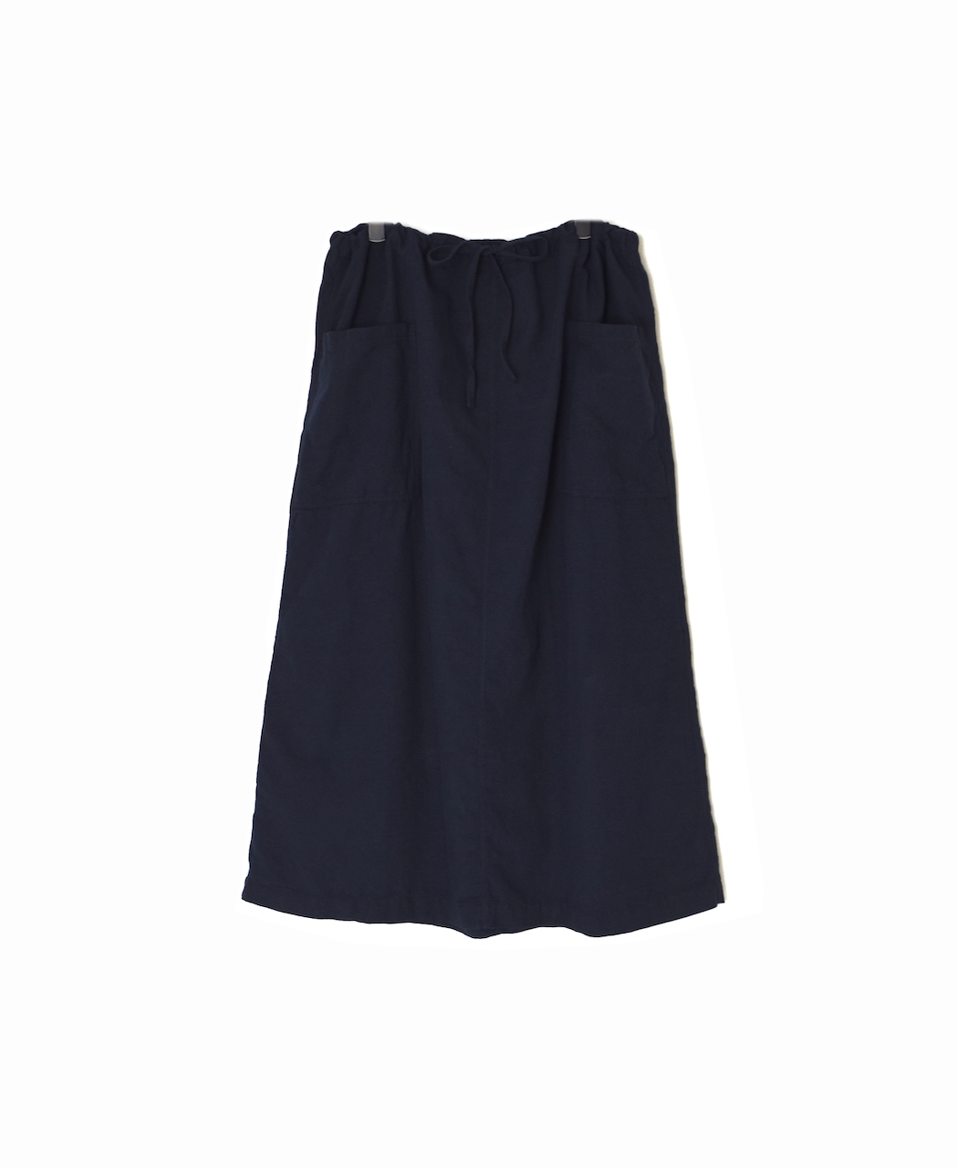 INHT2514CLD(スカート) COTTON LINEN PLAIN OVERDYE EASY SKIRT