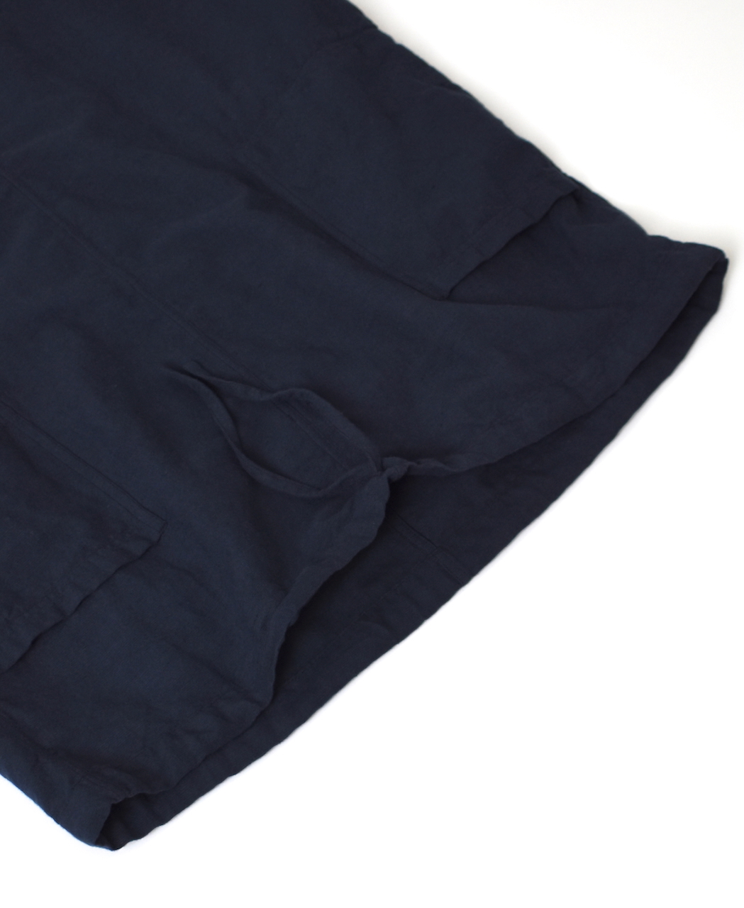 INHT2514CLD(スカート) COTTON LINEN PLAIN OVERDYE EASY SKIRT