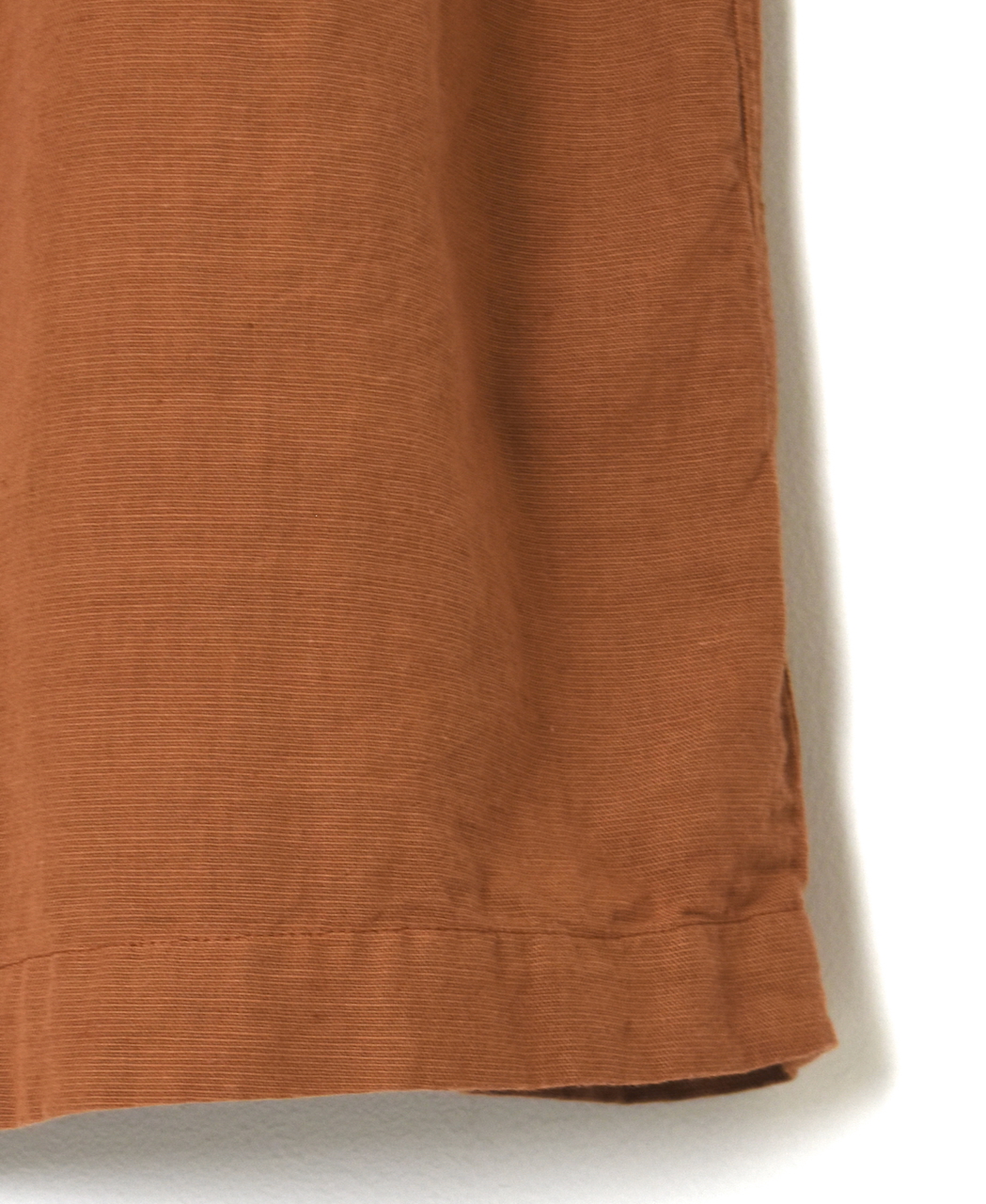 INHT2514CLD(スカート) COTTON LINEN PLAIN OVERDYE EASY SKIRT