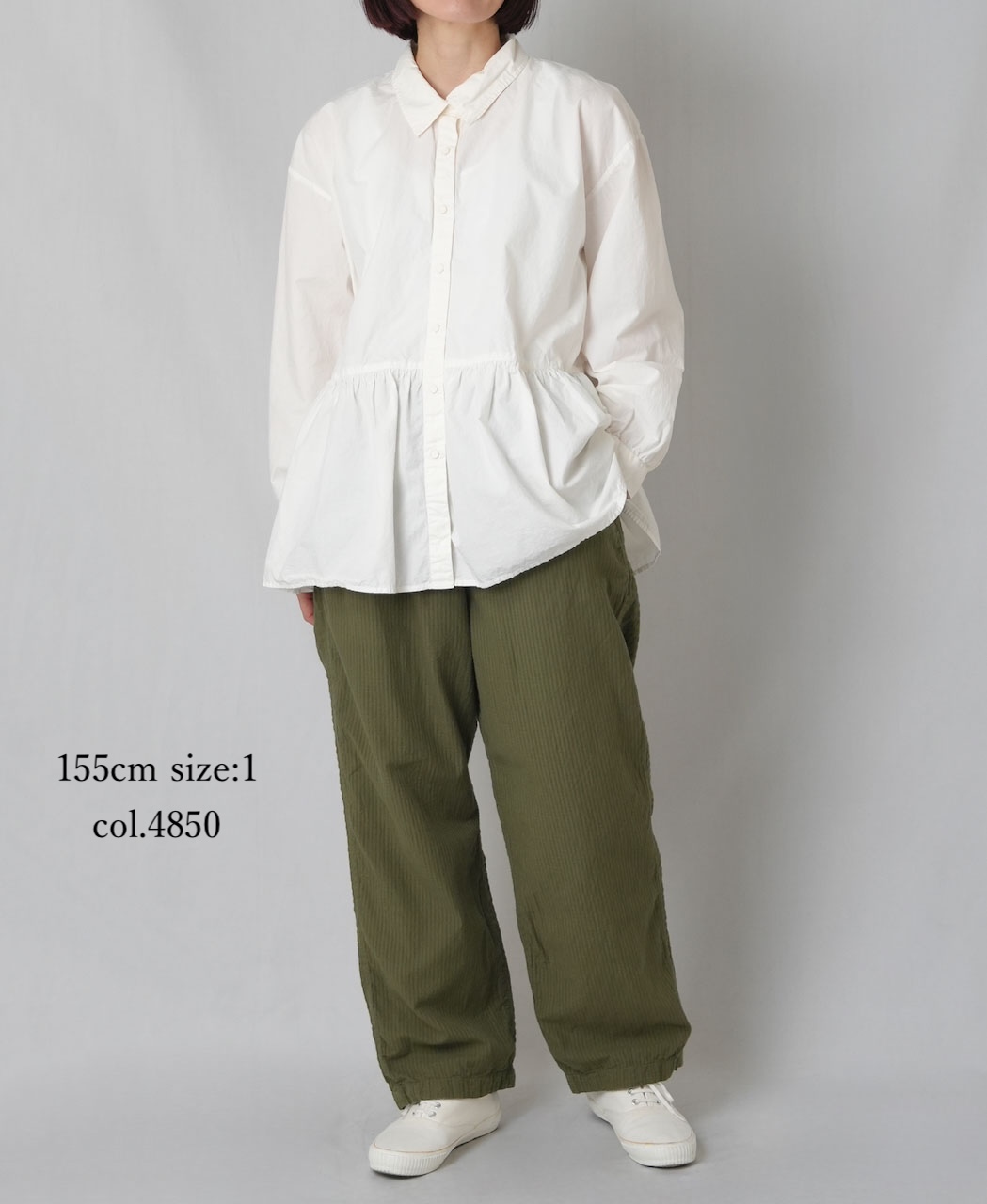 MDSH2483D(パンツ) 80s ORGANIC COTTON(BIG CHECK×SMALL CHECK)OVERDYE EASY PANTS