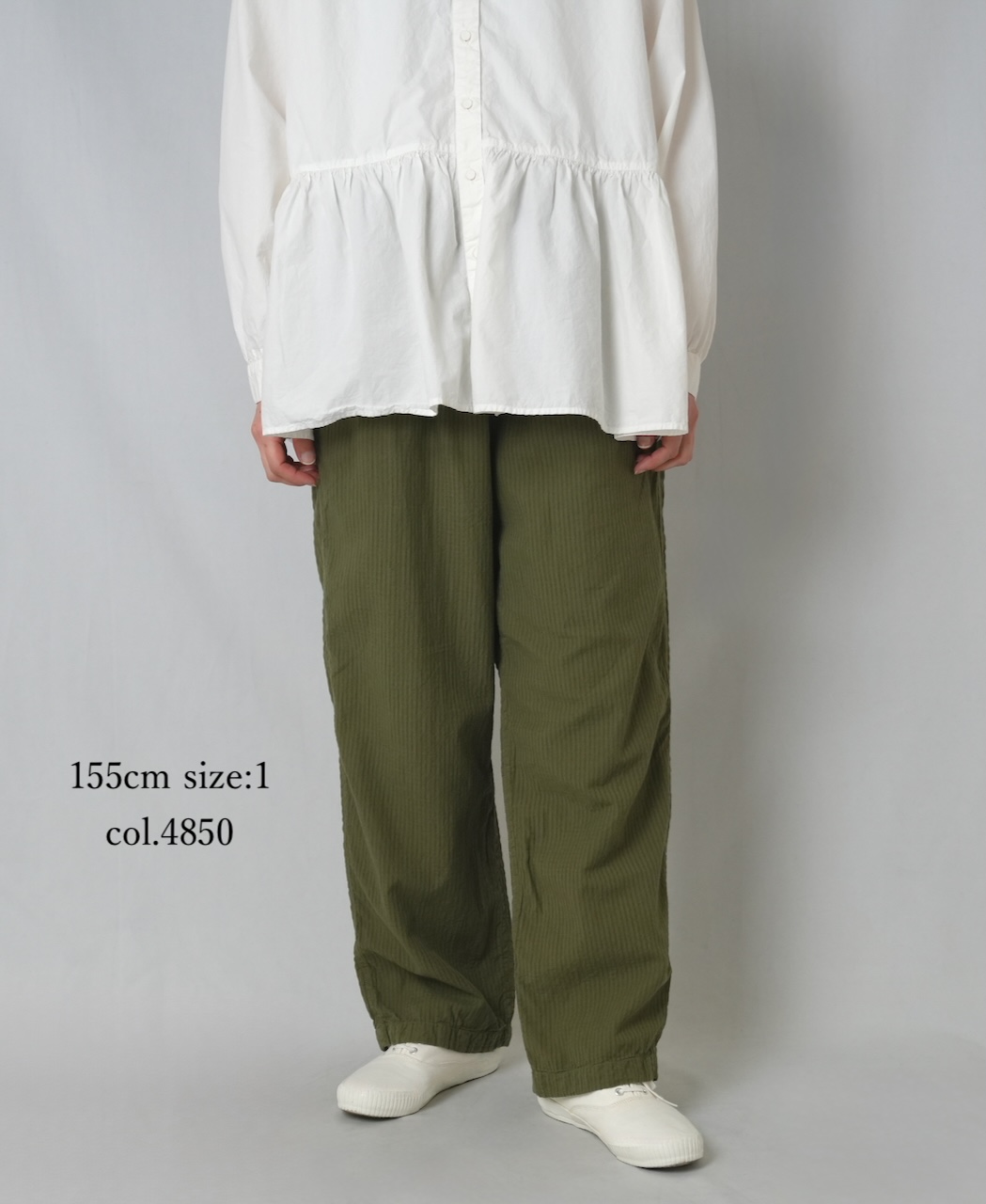 MDSH2483D(パンツ) 80s ORGANIC COTTON(BIG CHECK×SMALL CHECK)OVERDYE EASY PANTS
