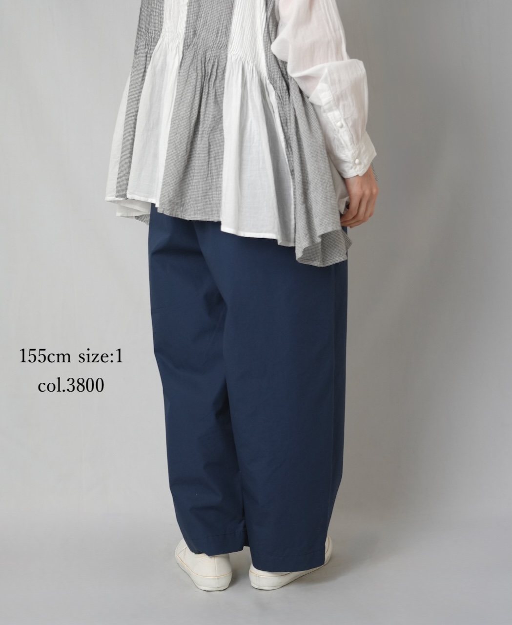 ●GNMDS2501CW(パンツ) COTTON DYED WEATHER 2TUCK TAPERED EASY PANTS