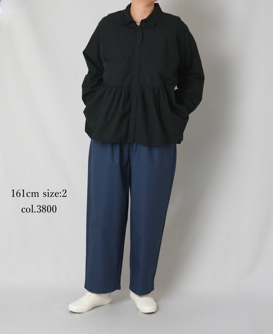 ●GNMDS2501CW(パンツ) COTTON DYED WEATHER 2TUCK TAPERED EASY PANTS