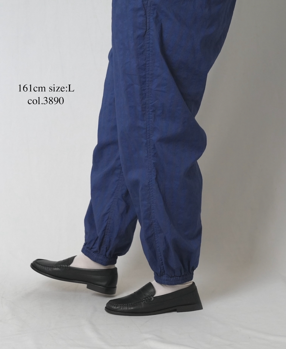NVL2503PSD(パンツ) POPLIN WIDE STRIPE (OVERDYE) EASY PANTS