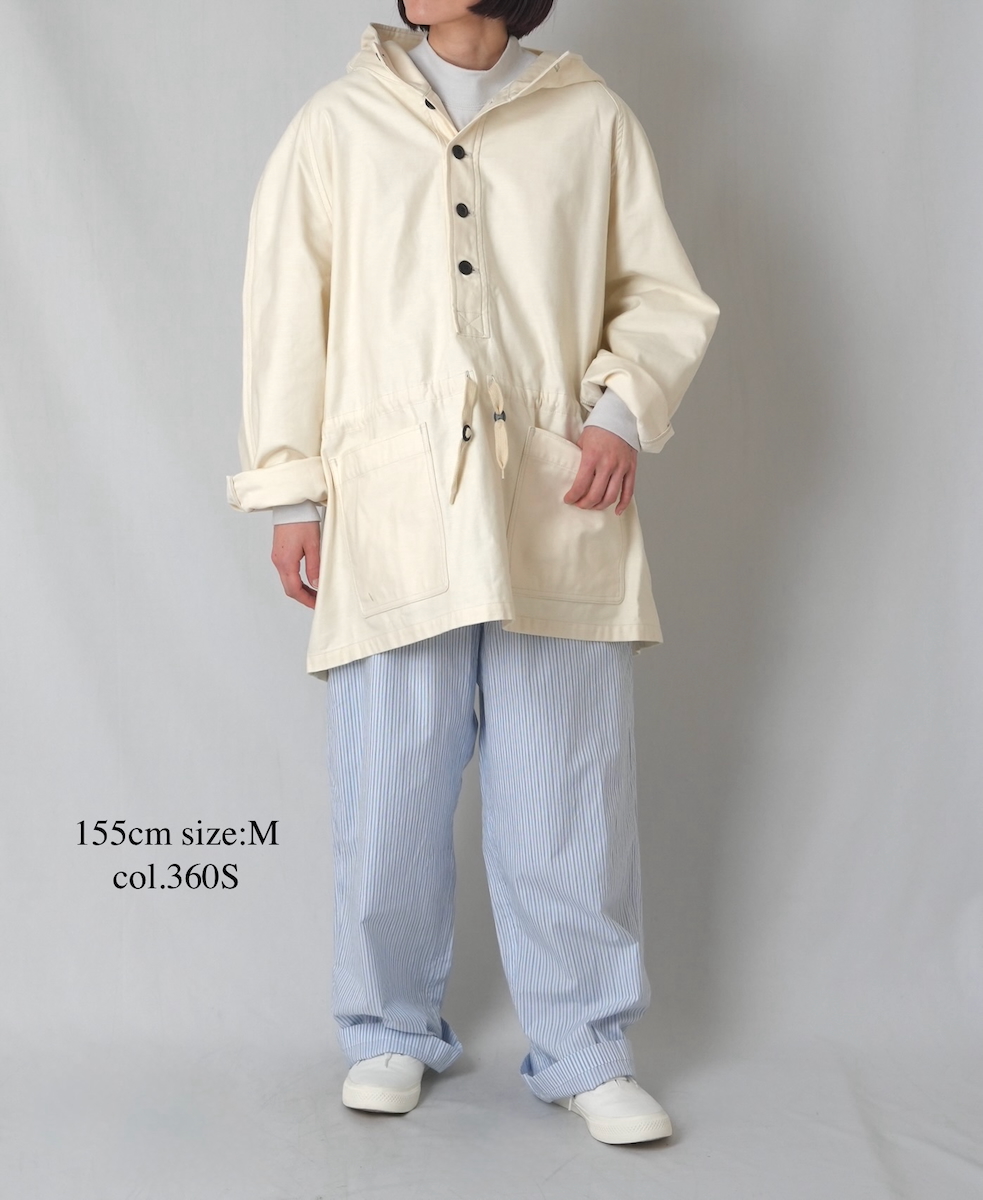 NVL2523(パンツ) POPLIN STRIPE EASY PANTS