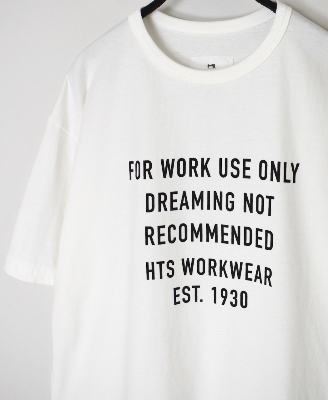 ANHT2601P01(Tシャツ) CREW NECK T-SHIRT"WORK USE ONLY"PRINT