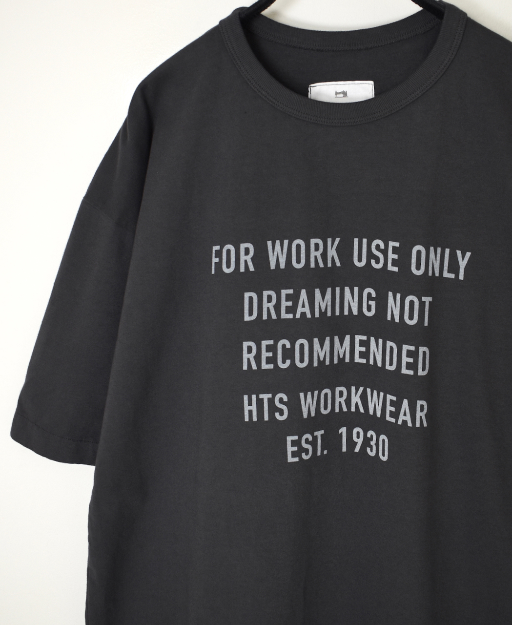 ANHT2601P01(Tシャツ) CREW NECK T-SHIRT"WORK USE ONLY"PRINT