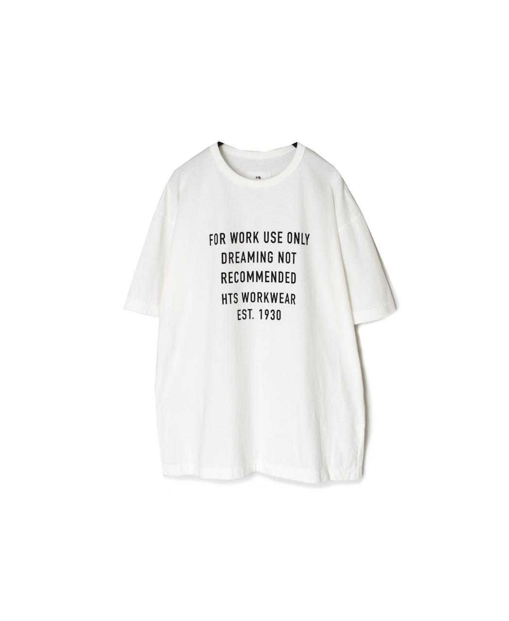 ANHT2601P01(Tシャツ) CREW NECK T-SHIRT"WORK USE ONLY"PRINT