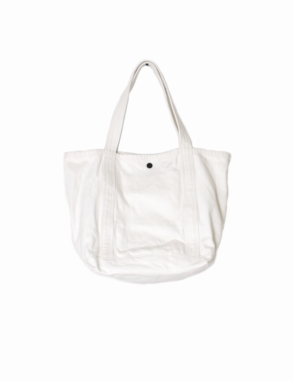 INAM2646D(バッグ) HEAVY CANVAS OVERDYE MEDIUM TOTE BAG WITH TWO INSIDE POCKETS
