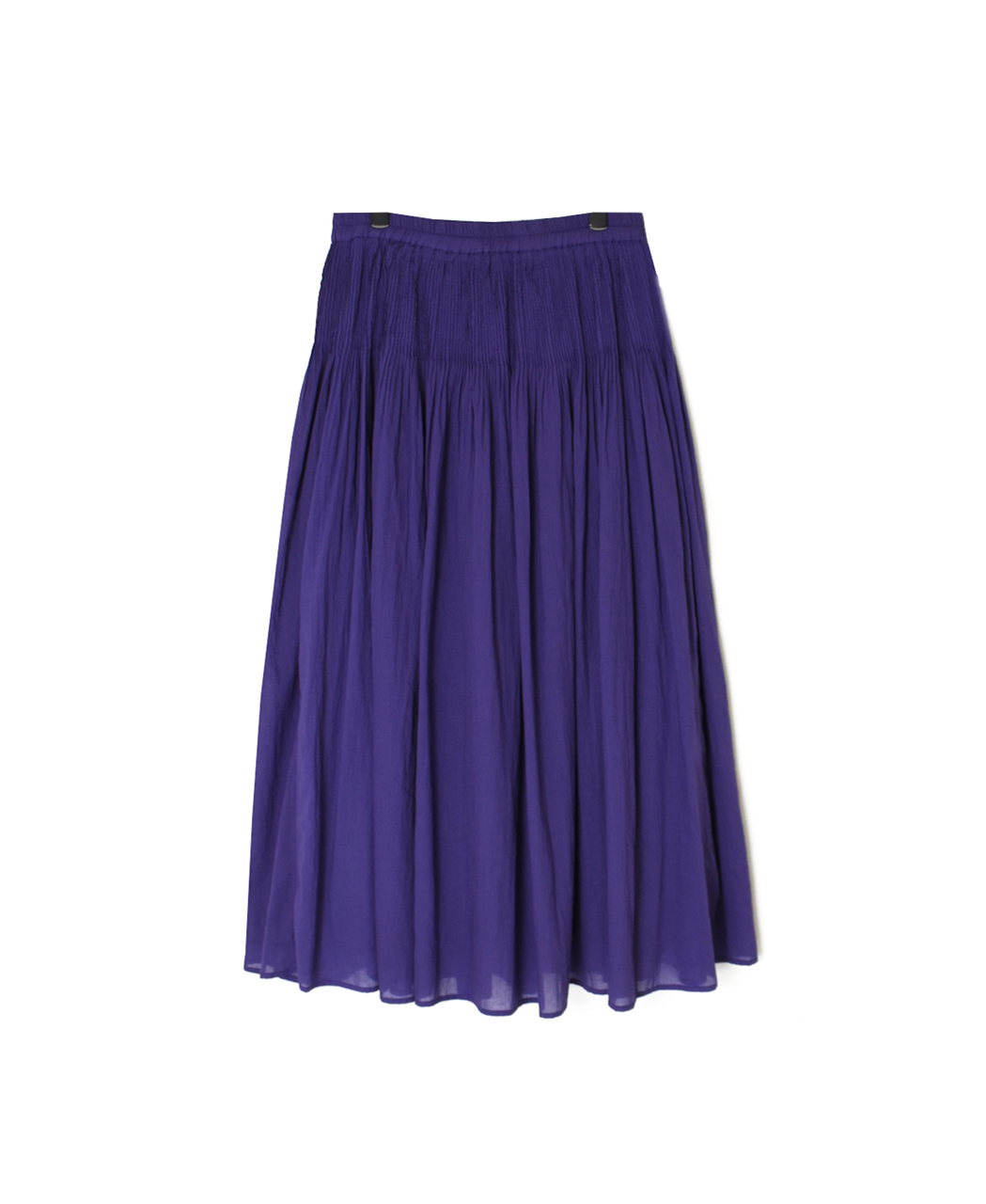 NMDS26245(スカート) 80s ORGANIC COTTON VOILE MINI PINTUCK FLARED SKIRT