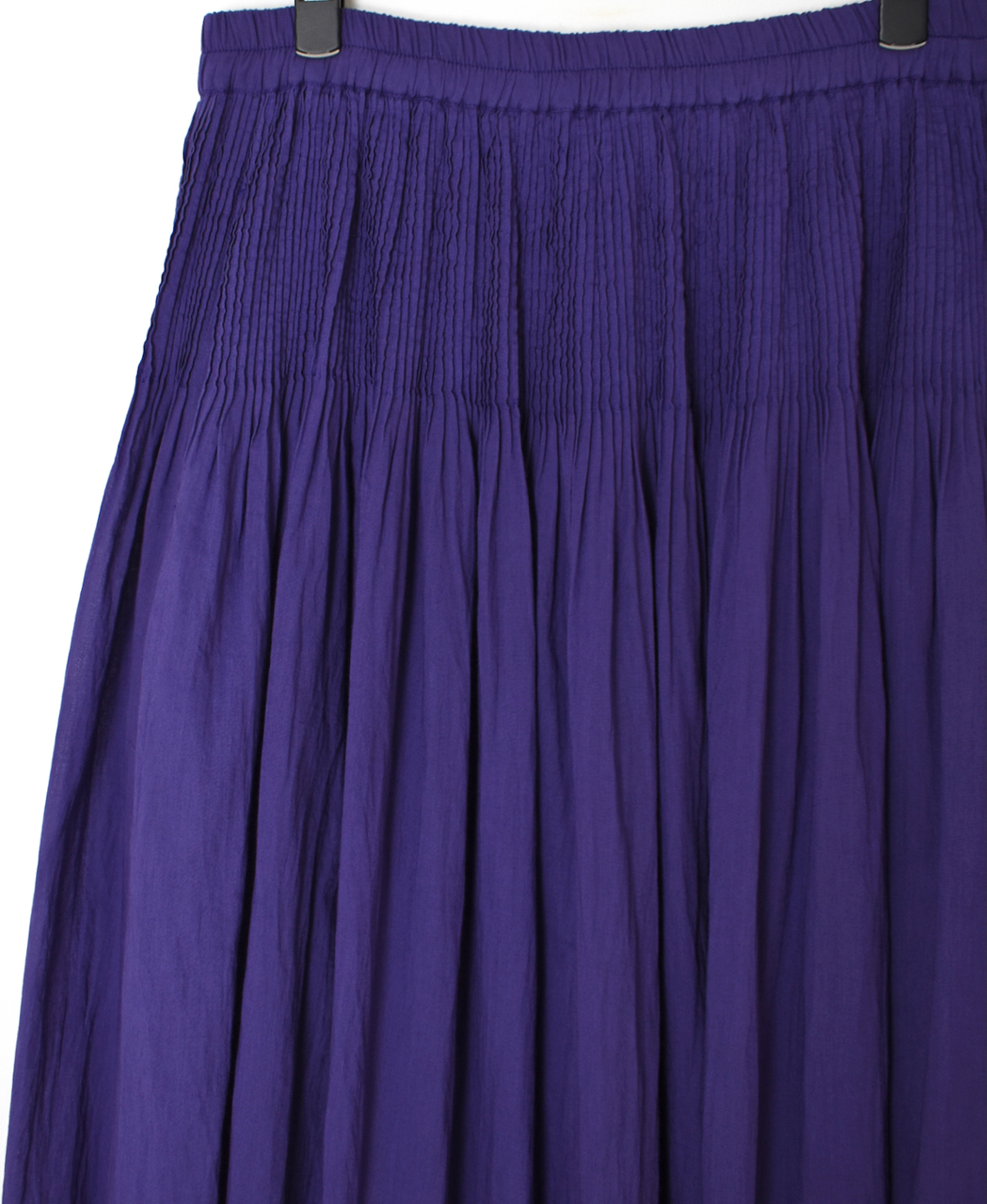 NMDS26245(スカート) 80s ORGANIC COTTON VOILE MINI PINTUCK FLARED SKIRT