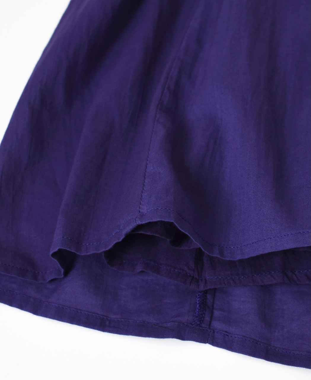 NMDS26245(スカート) 80s ORGANIC COTTON VOILE MINI PINTUCK FLARED SKIRT