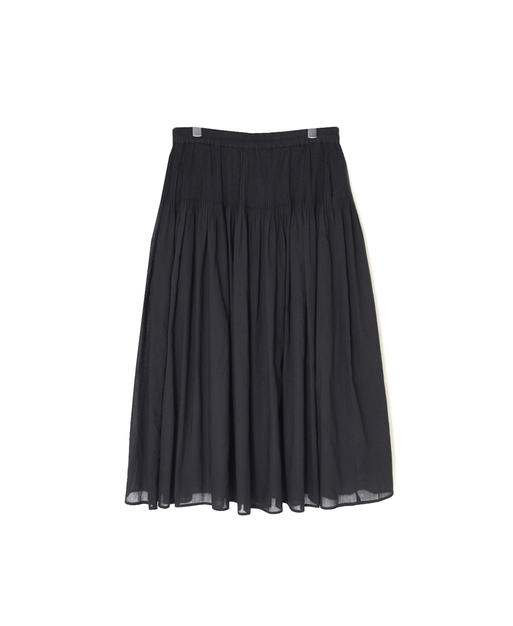 NMDS26245(スカート) 80s ORGANIC COTTON VOILE MINI PINTUCK FLARED SKIRT