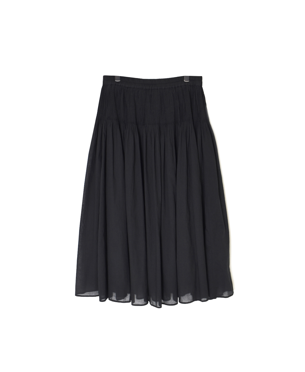 NMDS26245(スカート) 80s ORGANIC COTTON VOILE MINI PINTUCK FLARED SKIRT