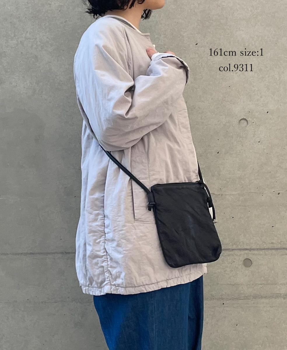 NMDS26202D(コート) 40s ORGANIC POPLIN(OVERDYE) RAGLAN SHORT COAT WITH VERTICAL STITCH