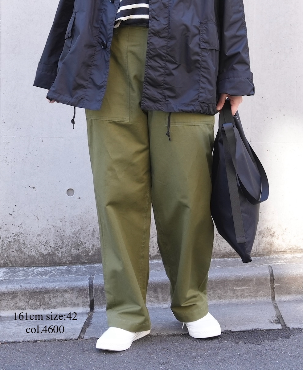 GNHT2451CL(パンツ) COTTON/LINEN KERSEY BAKER PANTS