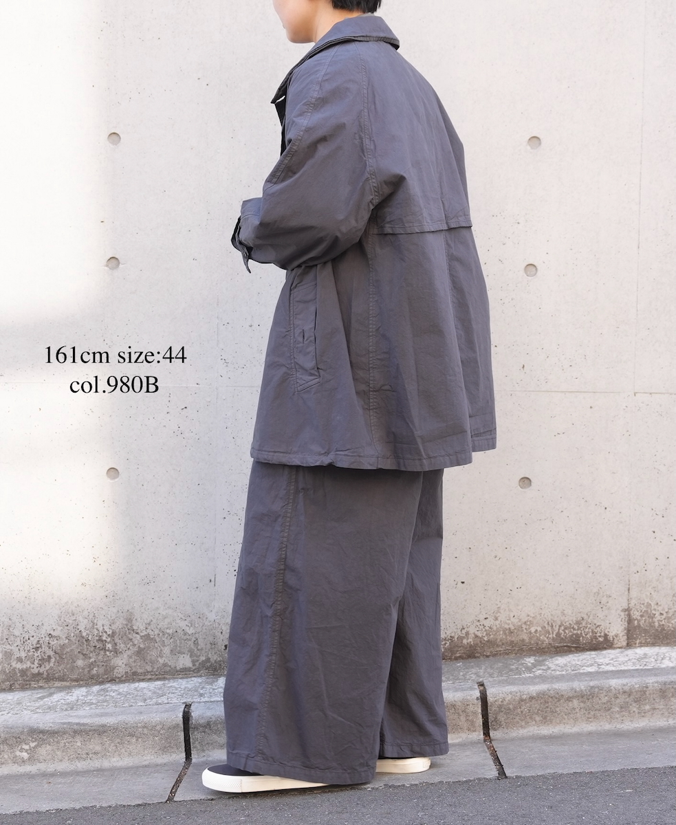 NHT2352TC (コート) LIGHT WEIGHT COTTON OVERDYE BALMACAAN SHORT COAT