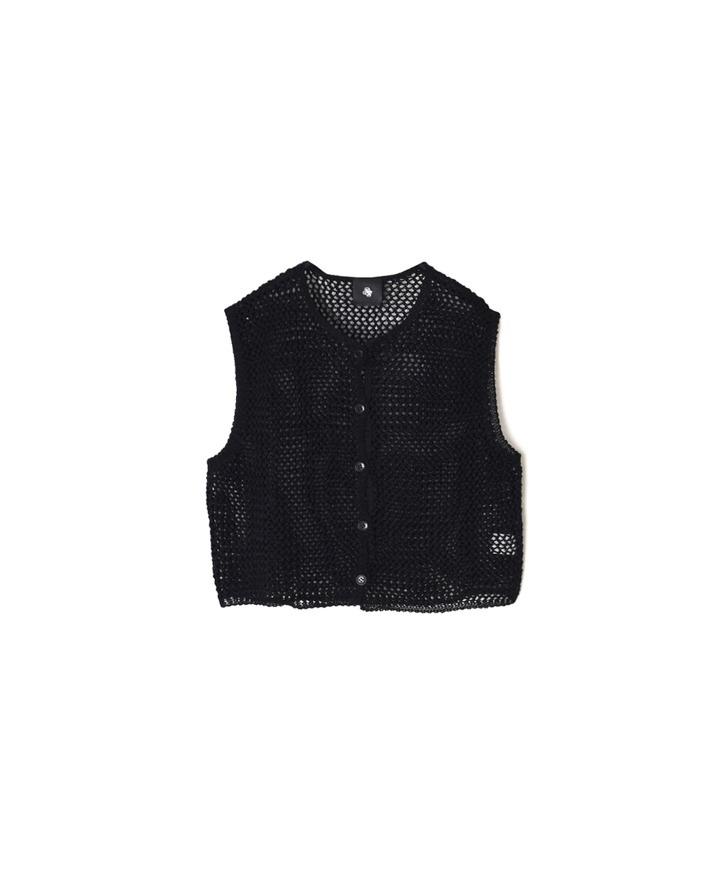 CNMDS2601(ベスト) 5GG LINEN OPENWORK KNIT VEST