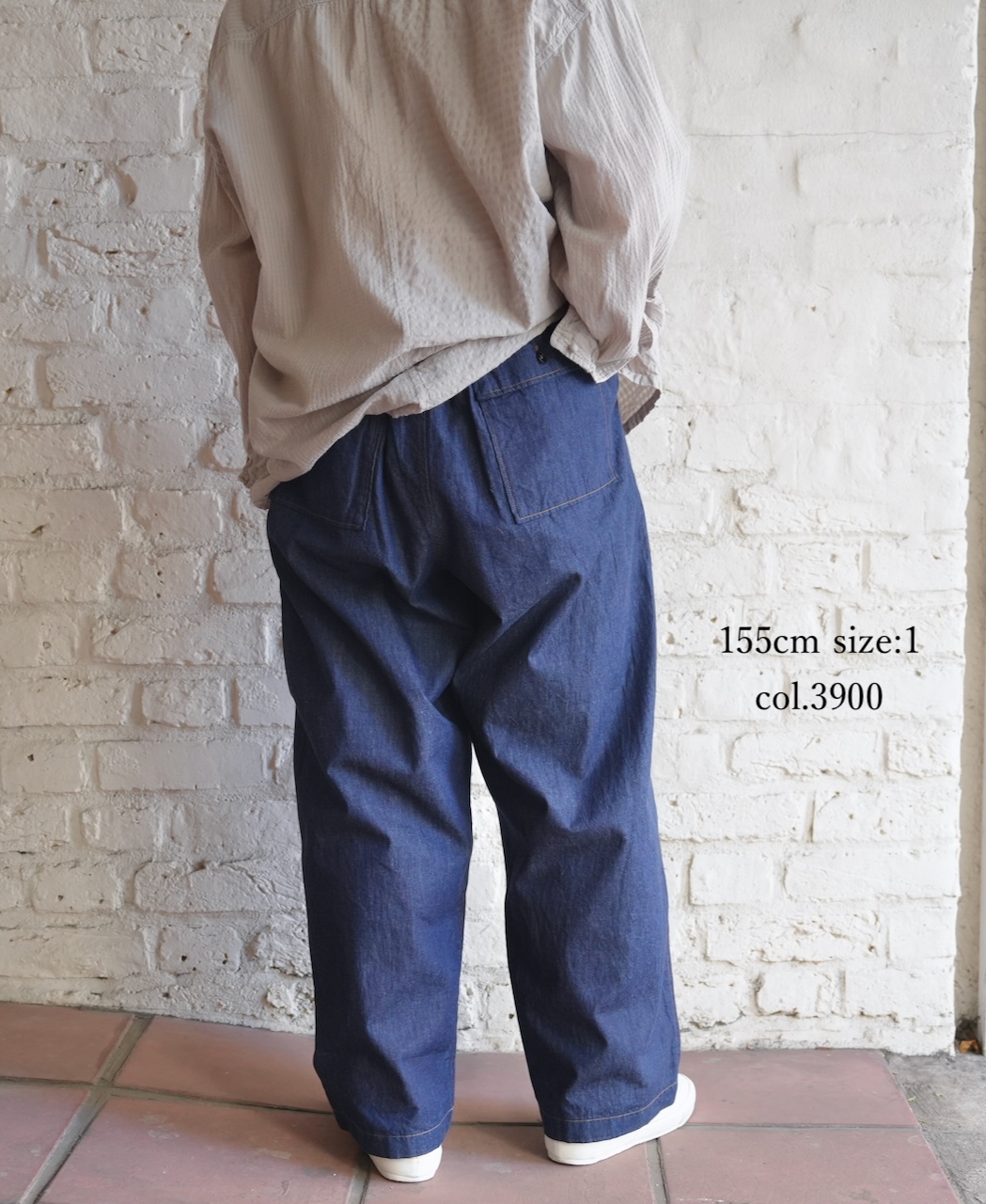 IMDSH2641D(パンツ) LIGHT WEIGHT DENIM EASY PANTS