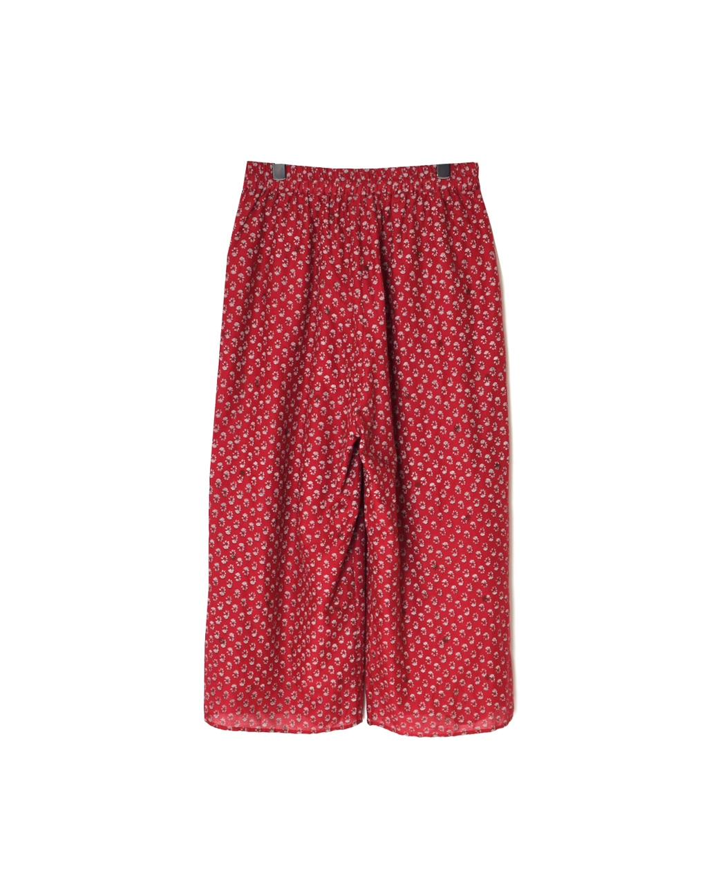 NMDS26255(パンツ) 80s VOILE SMALL GENTIANA BLOCK PRINT EASY PANTS