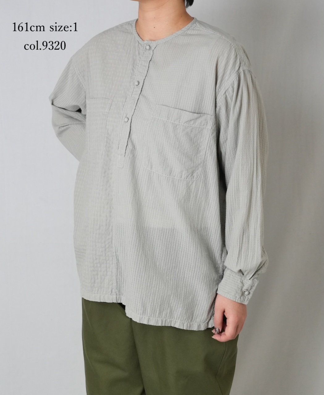 MDSH2601BD(シャツ) 80s ORGANIC COTTON(BIG CHECK×SMALL CHECK)OVERDYE(BALL BUTTON) PULLOVER SHIRT