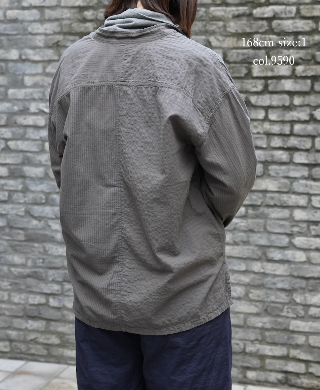 MDSH2481BD(ジャケット) 80s ORGANIC COTTON (BIG CHECK × SMALL CHECK) OVERDYE (BALL BUTTON) JACKET