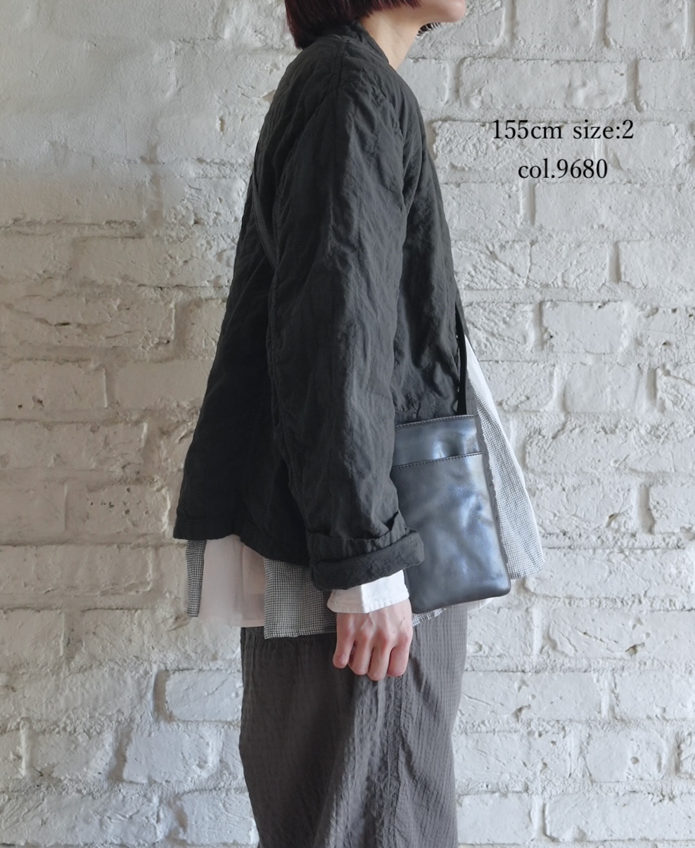 NMDS262119D(ジャケット) 60s STITCHED ORGANIC CAMBRIC STAND COLLAR FLY FRONT JACKET