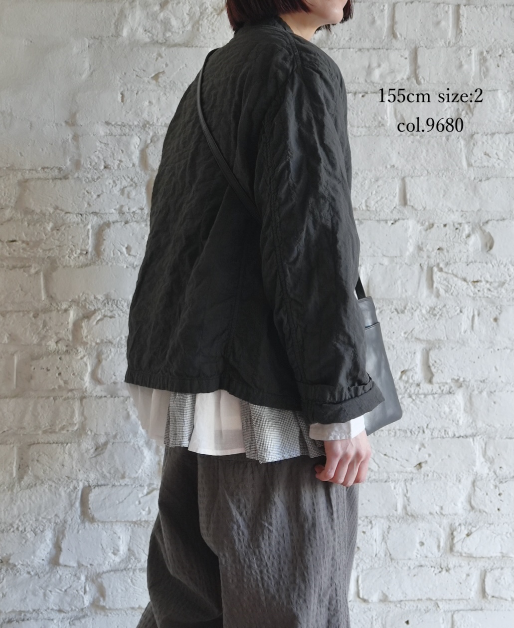 NMDS262119D(ジャケット) 60s STITCHED ORGANIC CAMBRIC STAND COLLAR FLY FRONT JACKET