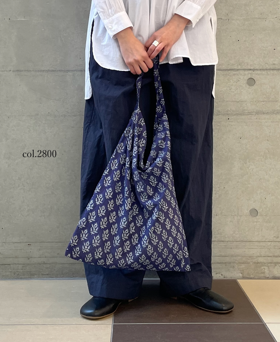 ZMD0407(バッグ) ECO BAG BLOCK PRINT