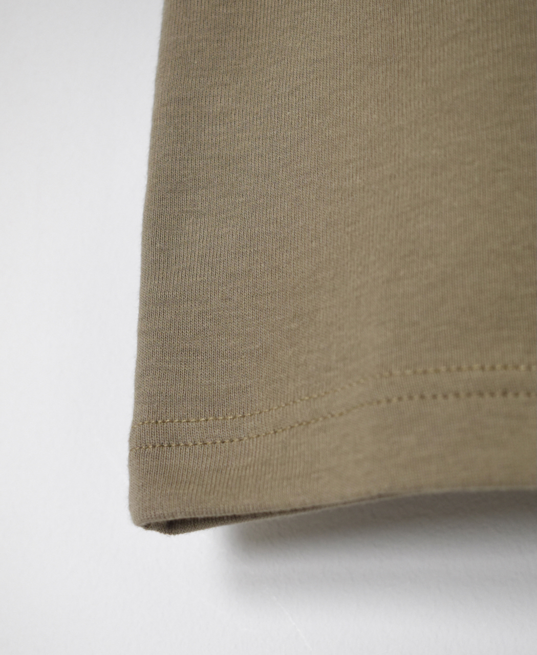 NMF1801 (ノースリーブ) 1x1 RIB COTTON CREW-NECK SLEEVELESS-T