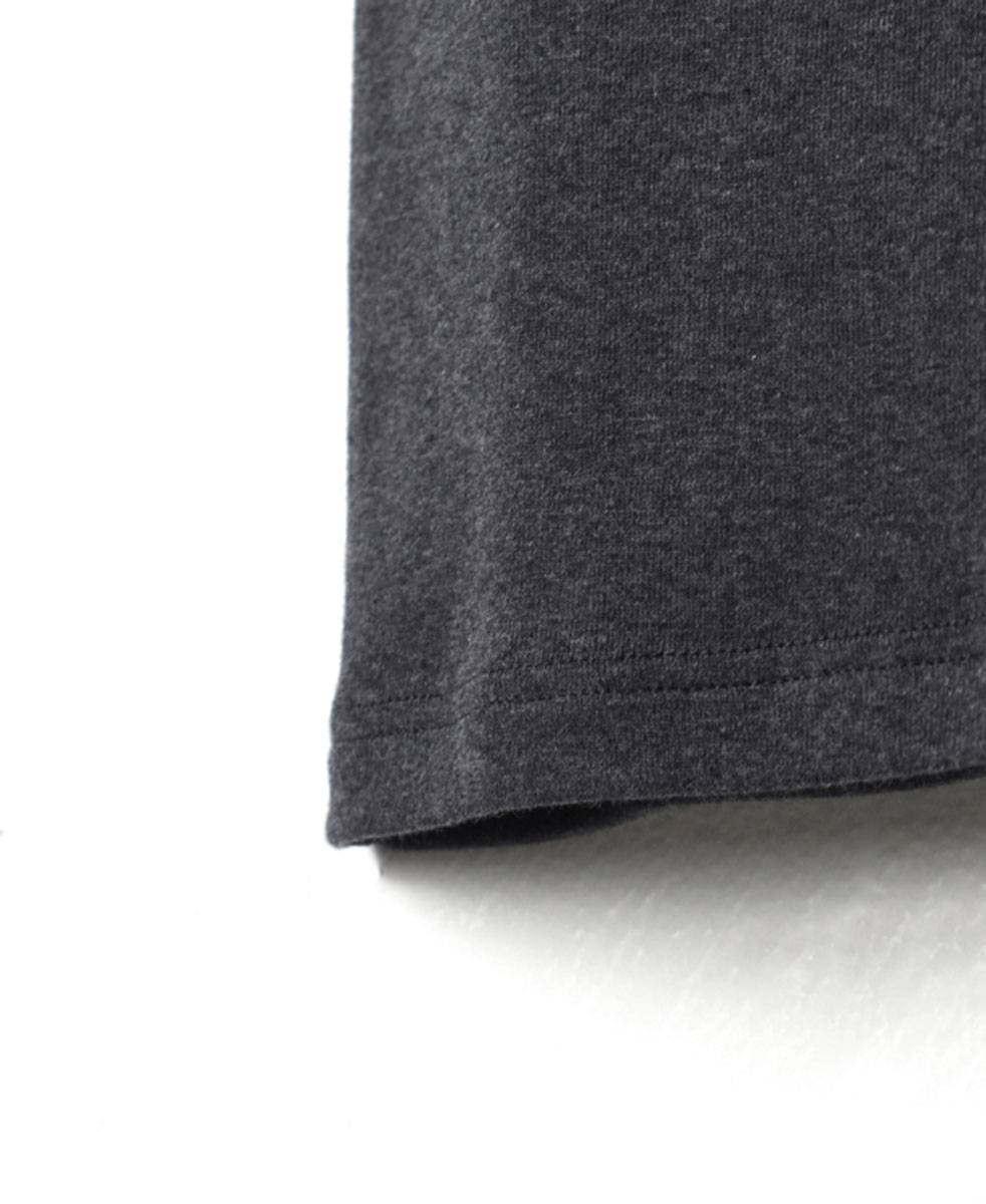 NMF1801 (ノースリーブ) 1x1 RIB COTTON CREW-NECK SLEEVELESS-T