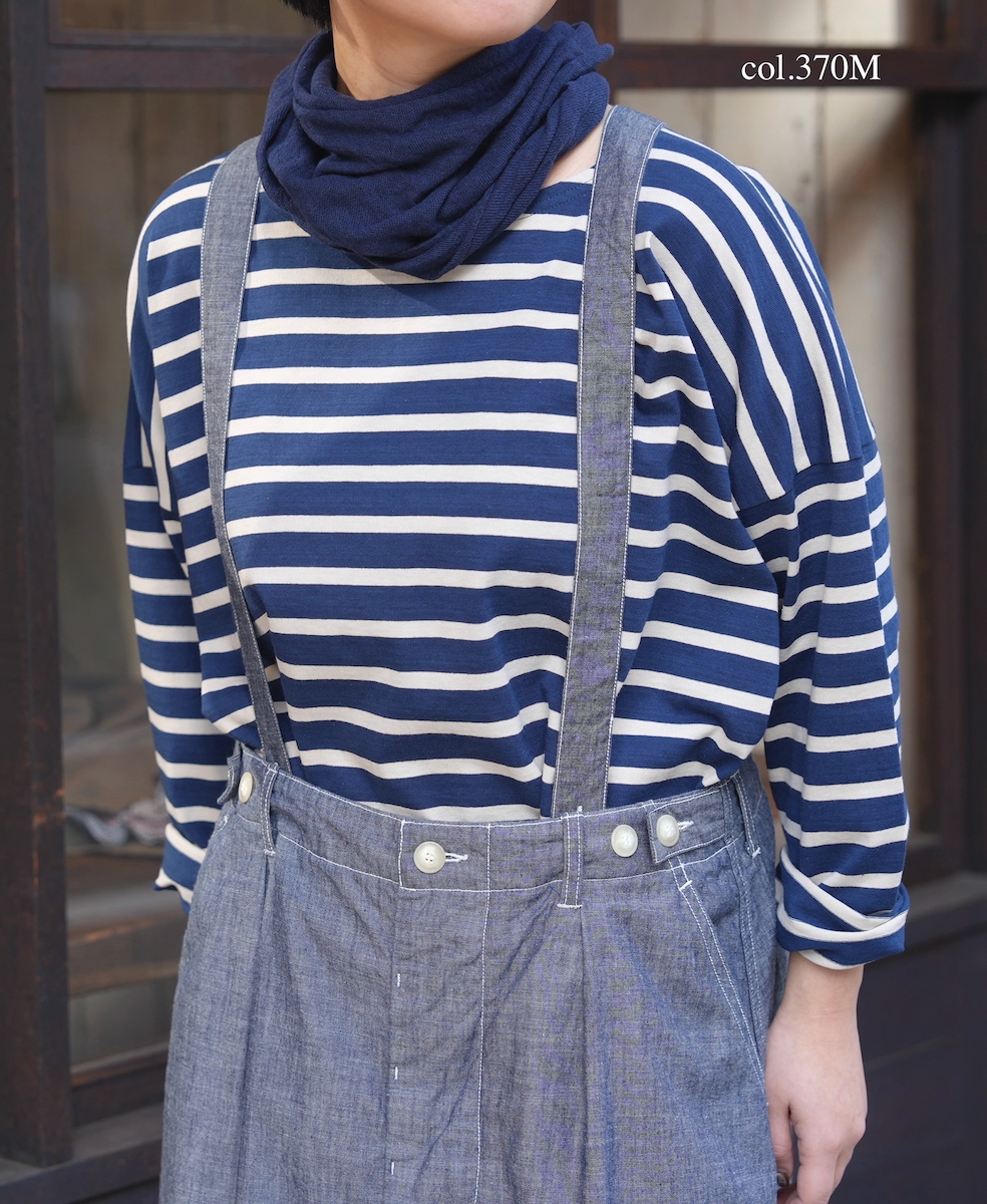 CLNAM2402(スカーフ) COTTON PLAIN TRIANGLE SCARF