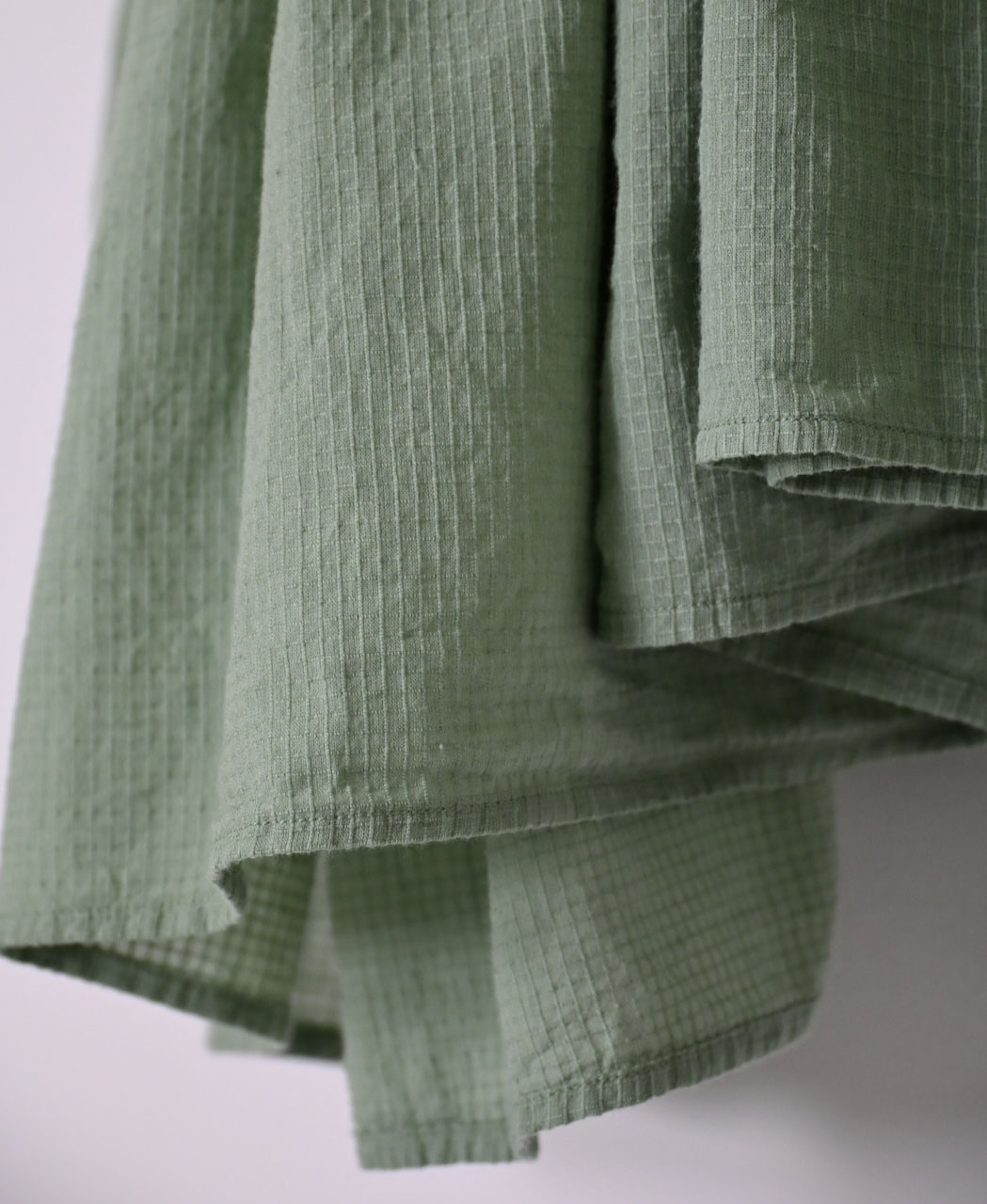 NMDS26231D(シャツ) 80s ORGANIC MICRO CHECK OVERDYE MINI PINTUCK PULLOVER